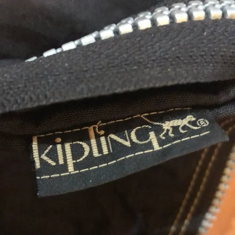Vintage Kipling Anca Multi pocket hand bag utility bag - Picture 6 of 9